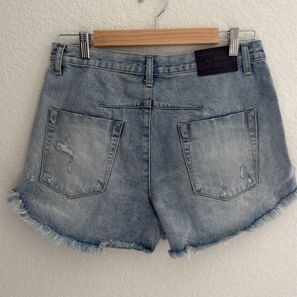 One x Oneteaspoon Jean Shorts Size 26